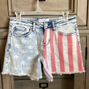 Judy Blue American Flag shorts size S